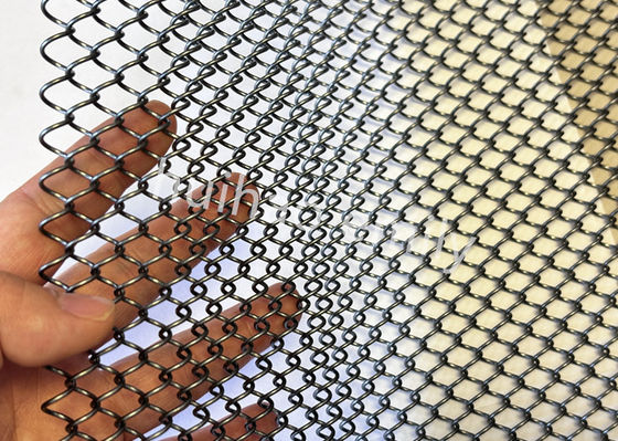 1.2mm Wire Aluminium Metal Mesh Drapery para decoração de restaurante