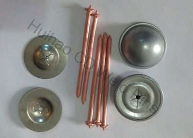 Capacetes de soldagem de cimento com revestimento de cobre