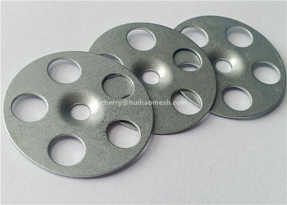 Caldeiras de fixação de metal com isolamento de aquecimento por piso 36 mm - 100 PK