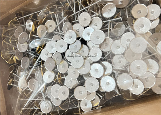 Pins de solda de isolamento de condutas HVAC de 10 gabaritos para obras de enrolamento de condutas ou fixação de revestimentos de condutas