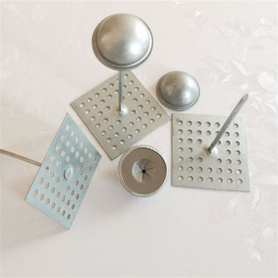 Aço galvanizado 28 mm Lavadoras de tampa de cúpula para consertar unhas de 3 mm