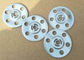 Discos de fixação de lavadora de isolamento metálico de 35 mm para placas de apoio de telhas de parede e piso