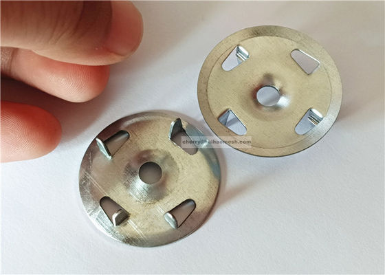 1-1/4 &quot; 4 garras de metal de fixação de lavadoras para placas de gesso extrudido de placas de isolamento de placas térmicas de placas de apoio fixas