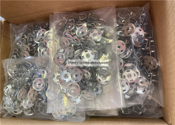 1-1/4 &quot; 4 garras de metal de fixação de lavadoras para placas de gesso extrudido de placas de isolamento de placas térmicas de placas de apoio fixas