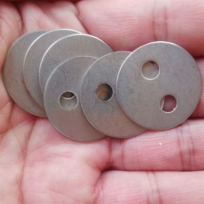 Máquinas de lavar de 25 mm SS com 2 furos para fabricação de cobertores de isolamento