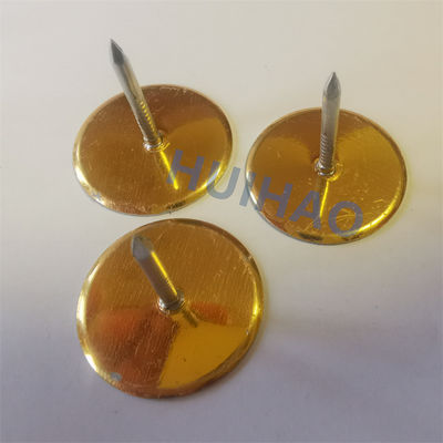 12ga X 1 1/2 &quot;Pins de solda para cabeça de copo com cabeça isolada de 30 mm