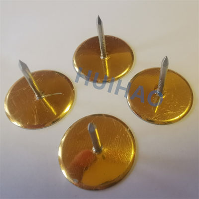 12ga X 1 1/2 &quot;Pins de solda para cabeça de copo com cabeça isolada de 30 mm