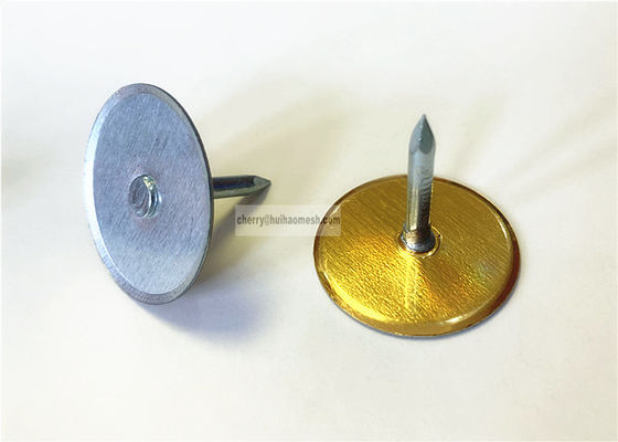 Trabalho de isolamento do revestimento de dutos Usados Fixações Cabeça de copo CD Pins de soldagem com lavadora isolada
