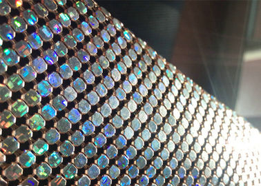 4mm de cor dourada de alumínio de seda de metal para decoração de hotéis