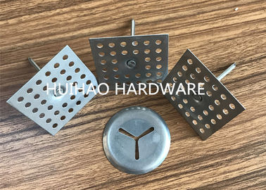 Pins de fixação de aço galvanizado e fibra de vidro