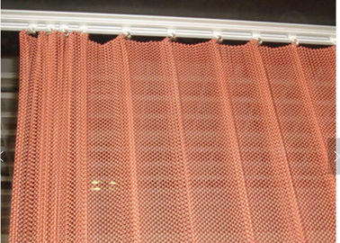Cortina de malha de bobina de alumínio com trilha de metal