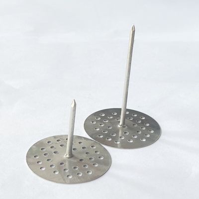 M3*75 mm Pins de isolamento marinho galvanizados com base de disco perfurado