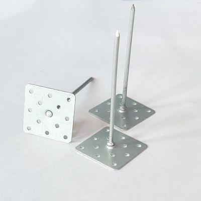 1 &quot;Tape perforada GI Pins de fixação de isolamento de aço com prego de arame anelado macio