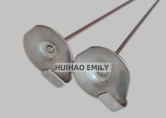 14 Ga aço inoxidável 304 Ancoras de laço Pins para casacos de isolamento térmico