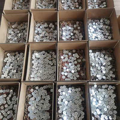 Pins de auto-selamento de aço galvanizado com base de cabeça de copo para isolamento HVAC