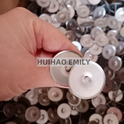 A2 Pins de coberturas de aço inoxidável Lavadoras para sistemas de isolamento térmico