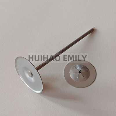 14Ga 316L Pins de coberturas de isolamento de aço inoxidável para casacos reutilizáveis