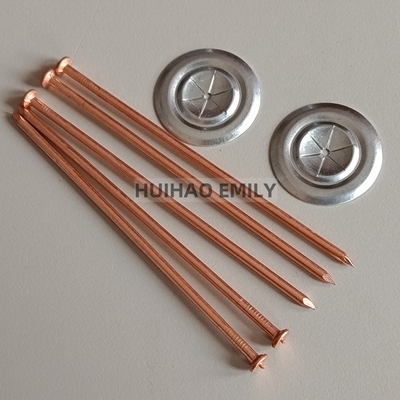 3x65mm Fixação de isolamento CD Saldas de pinos com revestimento de cobre