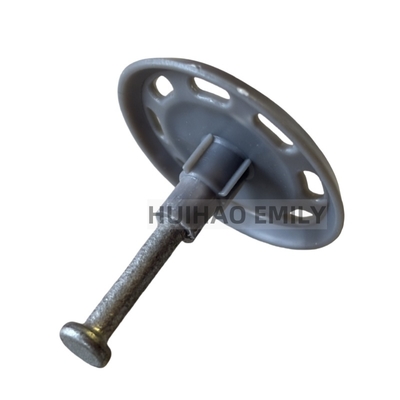 35 mm Dia Pulver actuated Washered Pin para placas de isolamento EPS