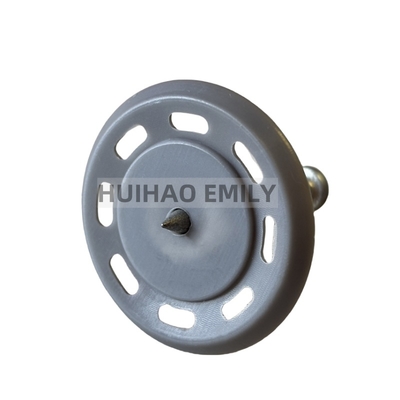 35 mm Dia Pulver actuated Washered Pin para placas de isolamento EPS