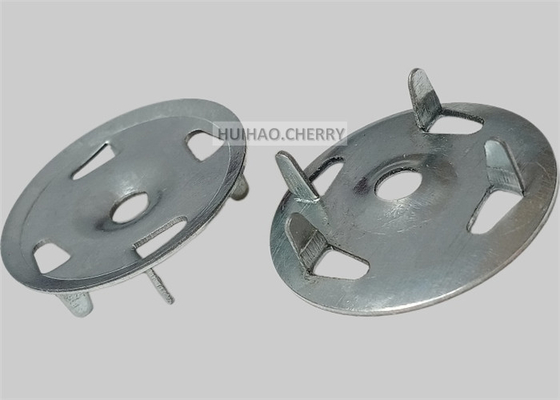 Caldeiras de fixação de metal com isolamento de aquecimento por piso 36 mm - 100 PK