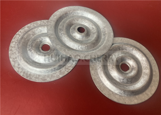 Placas de Fixação de Isolamento em Aço Galvanizado com Zinco 75mm Para Fixação de Isolamento e Painéis de Cobertura