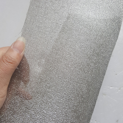Malha metálica laminada de vidro para papel de parede