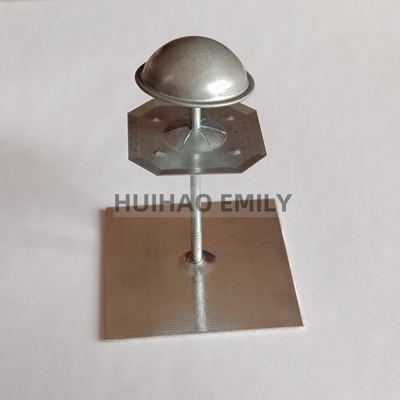 Pinos de Fixação Autocolantes para Isolamento de 50x50mm para Isolamento de Paredes Exteriores