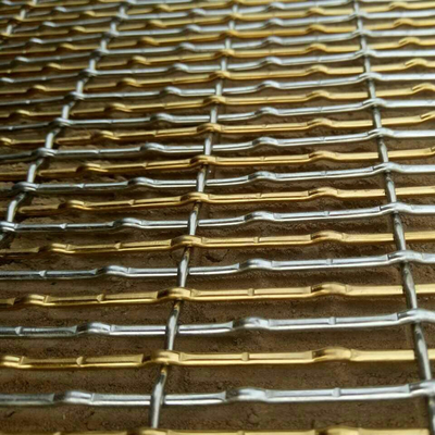 Painéis de Malha de Arame de Alumínio para Decoração de Arquitetura de Teto