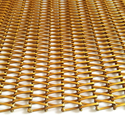 Tela espiral equilibrada para cortina de metal