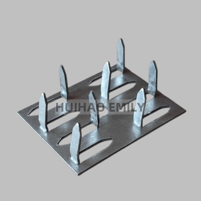 50 mmx38 mm Painel acústico de isolamento de clips de empalamento com 8 pinos