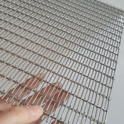 Painéis de malha de tela de aço inoxidável de moda para móveis de armários
