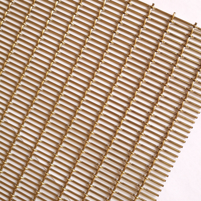 Aço inoxidável de latão malha de arame 2mm Rod 5mm Pitch