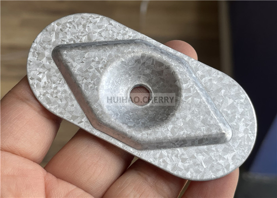 Galvalume Placa de costura de aço metálico 82x40mm