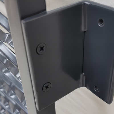 Gancho revestido PVDF acima da malha expandida quadro do metal para o painel de parede externo de Curtan