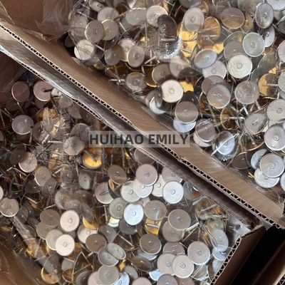 Pinos de isolamento com cabeça de copo de aço galvanizado soldados à chapa metálica de dutos