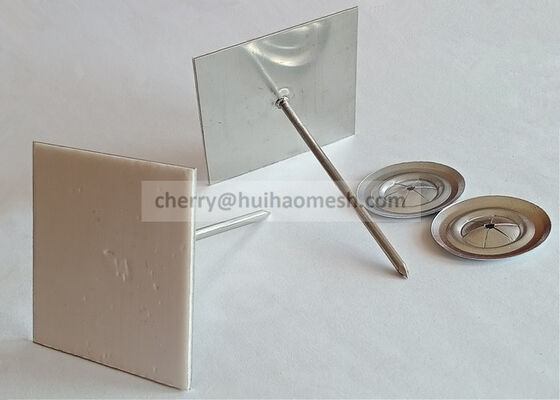 2-1/2 "Pins para isolamento rígido para fixação de isolamento térmico e acústico no sistema de dutos HVAC