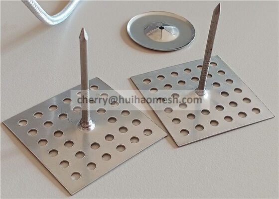 2-1/2 "Pins para isolamento rígido para fixação de isolamento térmico e acústico no sistema de dutos HVAC