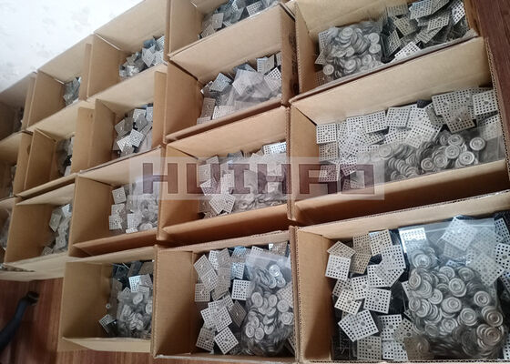 2-1/2” ganchos baixos perfurados da isolação que fixam materiais de isolação acústicos