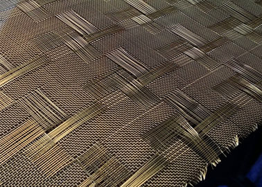 Tecido metálico personalizado para vidro laminado temperado