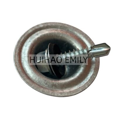 Parafusos para telhados de metal galvanizado, tampas de lavadora, revestimento de lavatório, parafusos para chapas de telhado onduladas