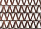 Tipo de relação de bronze antigo rede de arame decorativa da cor para fachadas de construção