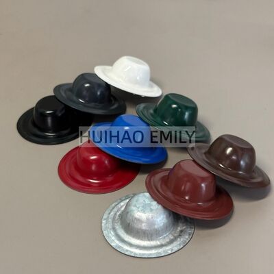 35mm impermeável Metal Roof Screw Cap Cover Cor-de-rosa Roofing corrugado Folha
