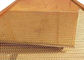 O tipo espiral painel da malha do Weave de teto do shopping com instala as peças 950x4880mm