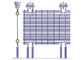 Serviços de design do sistema da instalação da fachada da rede de arame de Aechitectural da decoração