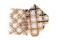 Rede de arame decorativa dos armários populares feita no fio liso de aço inoxidável
