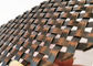 Rede de arame arquitetónica chapeada cobre 304 de aço inoxidável para armários