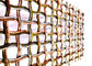 Rede de arame arquitetónica terminada cor, malha tecida do metal para o Cabinetry e escadas