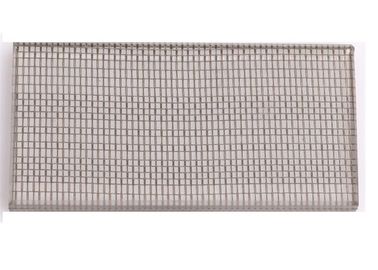 Tecido de malha metálica de ouro vidro laminado