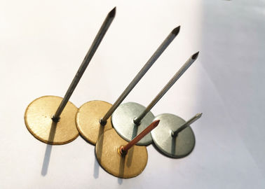 Pins de soldagem com base redonda de 30 mm para isolamento acústico de tubos mecânicos